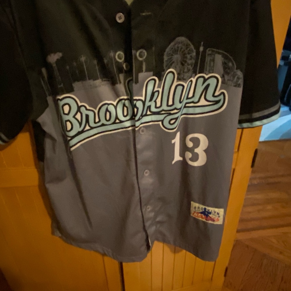 Brooklyn Cyclones Graphic Baseball Jersey - Picture 5 of 13